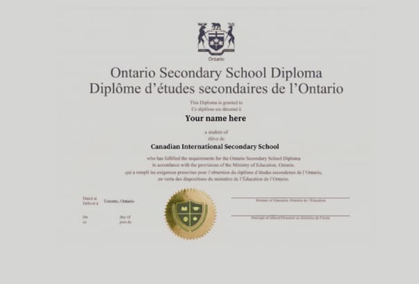 OSSLT completion certificate and study materials